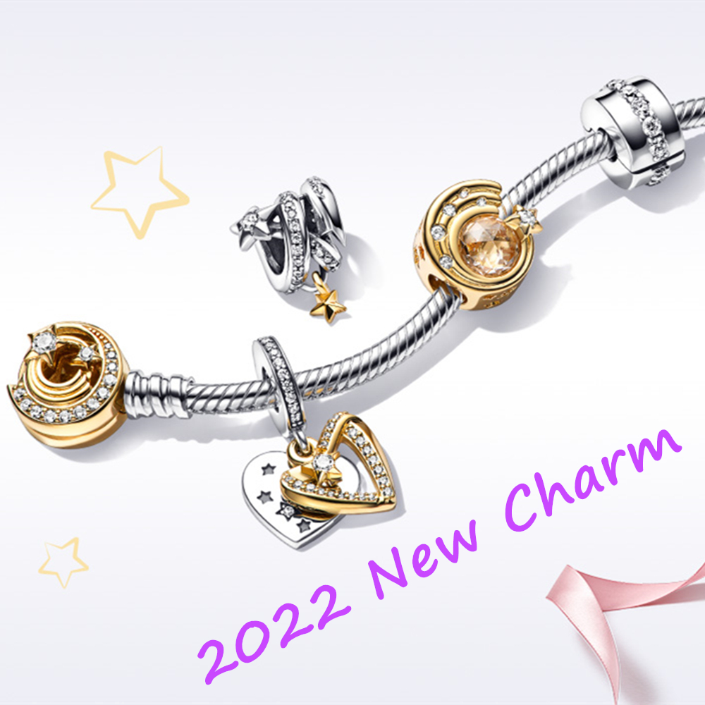 925 Sterling Silver New Charms Padlock Key Dangle Fit S925 Snake Bracelet Beads For Women Fine Diy Jewelry Gift - view 5