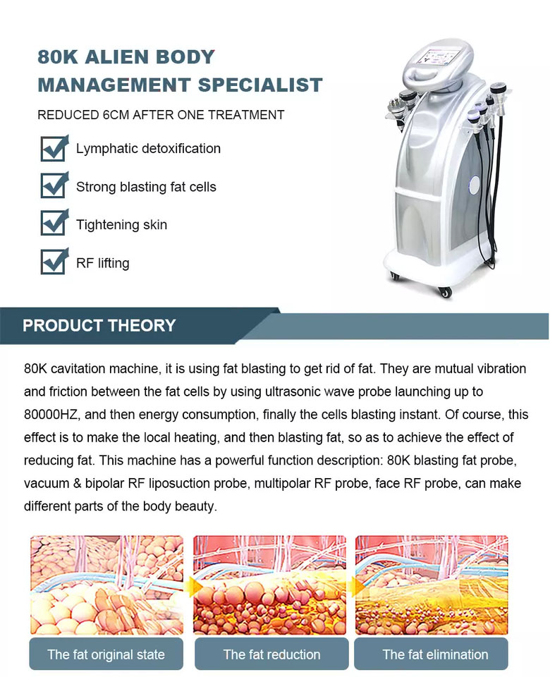 portable ultrasonic cavitation laser_lipo cellulite machine body slimming beauty equipment device