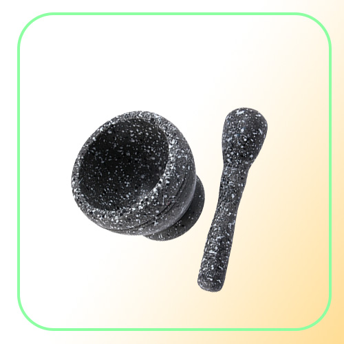 Mortar and Pestle Kitchen Garlic Mills Pounder Cuisine Garlic Mills Mixing Pot Herb Pepper Minced Tool Mortar Grinder5272282