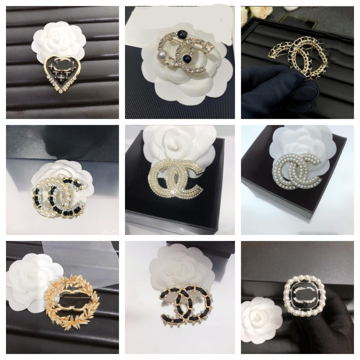 Fashion Designer Brooch Crystal Gold Plated Letter Pins Brooches Wedding Jewerlry Accessories Gifts 20 Style