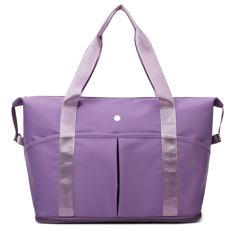 Women Gym Bag Casual Large Shoulder Bag Roomy Nylon Duffel Bag hopping Bags Waterproof Large Capacity