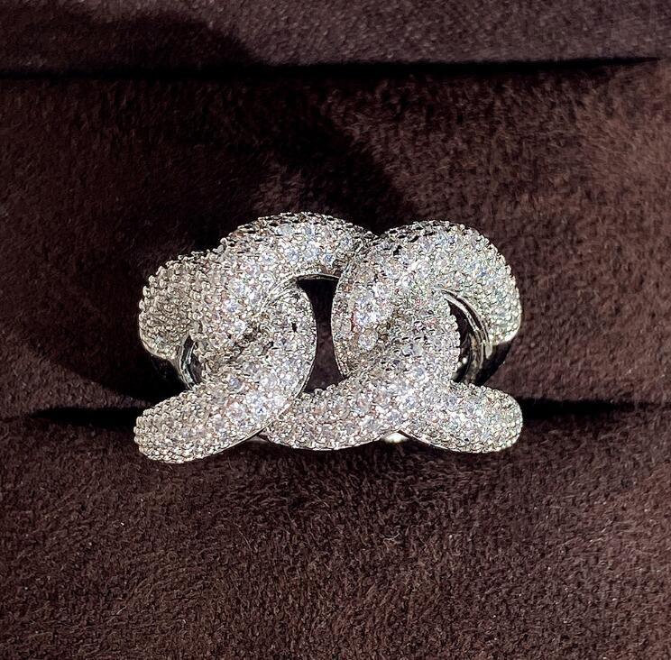 Sterg Sier Pave White Sapphire CZ Wedding Band Ring for Women - Bohemian, Eternity, Engagement, Lover Gift