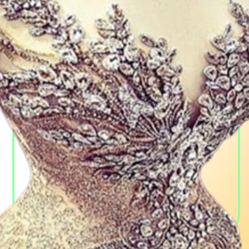2K19 Gold Prom Dresses Mermaid African Evening Gowns Sheer Jewel Beaded Backless Modest Formal Party Special Occasion Dress