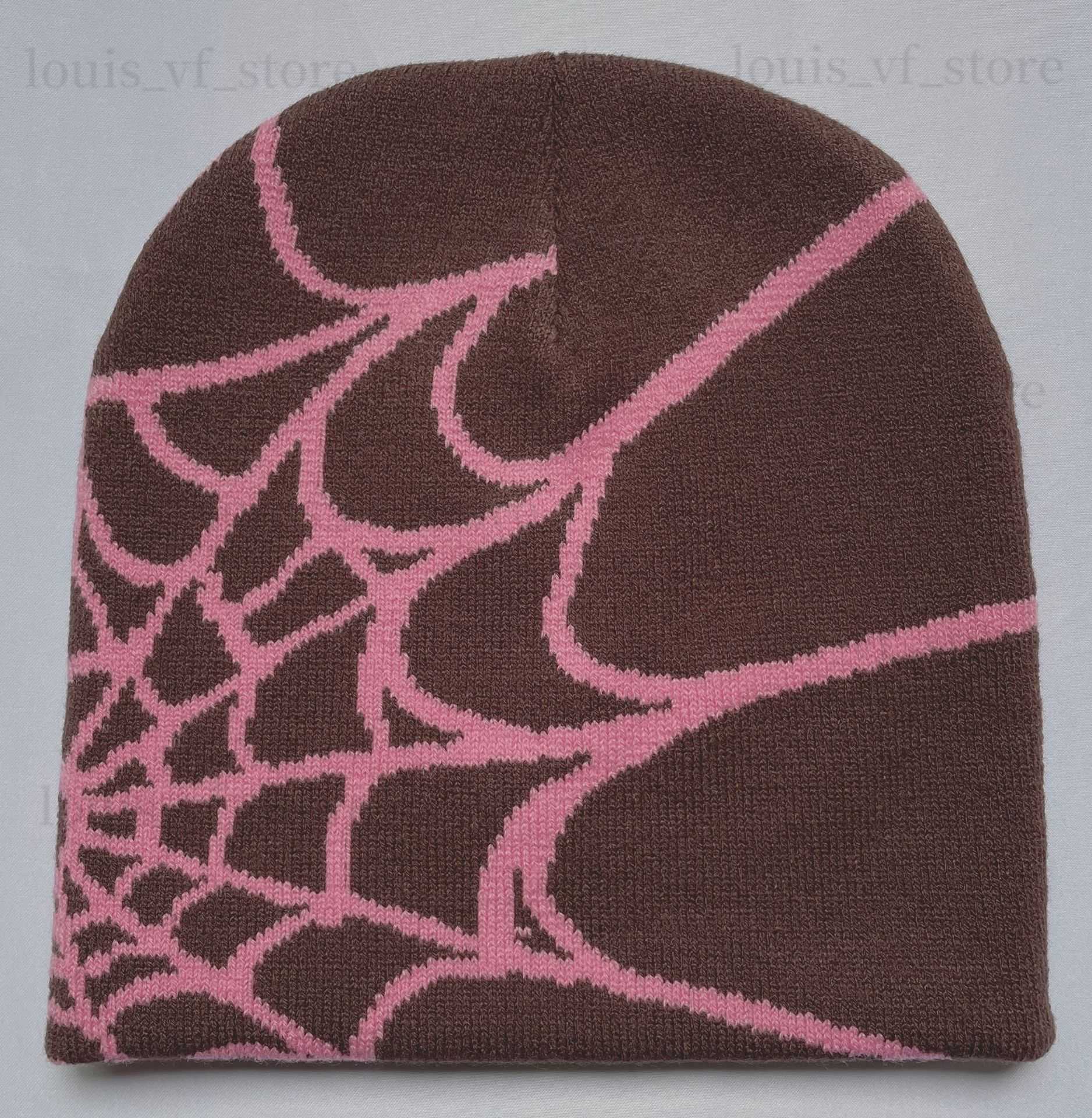 Beanie/Skull Caps Knitting Beanies Hat Men Women Autumn Winter Warm Fashion Outdoor Spider Web Cap For Women Hats T230728