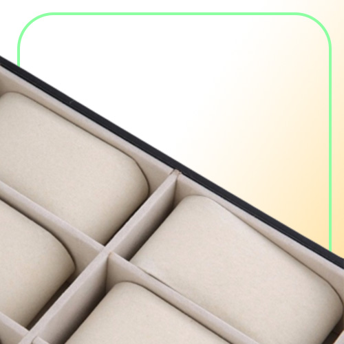 Watch Boxes Cases Designer Box 12 Slots Grid PU Leather Display Jewelry Storage Organizer Case Locked Retro Saat Kutusu Caixa Pa
