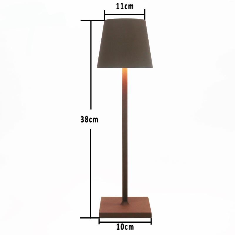 Lamps Table LED Rechargeable Lamp Desk Light El Restaurant Cordless Touch Portable 360° Lighting Battery ing