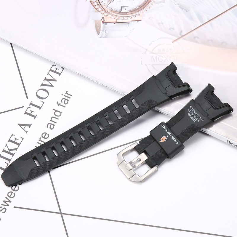Watch Bands Casio ProTrek PRG-110 PRW-1300 PAW1300 Men's Sports Waterproof Replacement Watch Band Accessories 230728