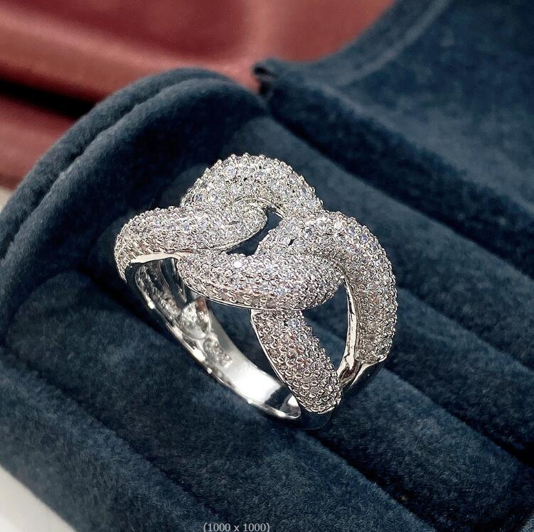 Sterg Sier Pave White Sapphire CZ Wedding Band Ring for Women - Bohemian, Eternity, Engagement, Lover Gift