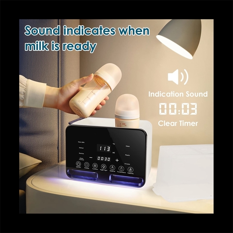 Baby Bottle Bottle Warmer Sterilizer Steriliser Double for Breast Milk born Feeding 230727