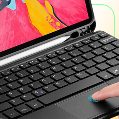 Touch Function Bluetooth Keyboard Cases For Ipad Air4 109 Protective Cover Pro 11 129 Inch Tablet Pen Slot