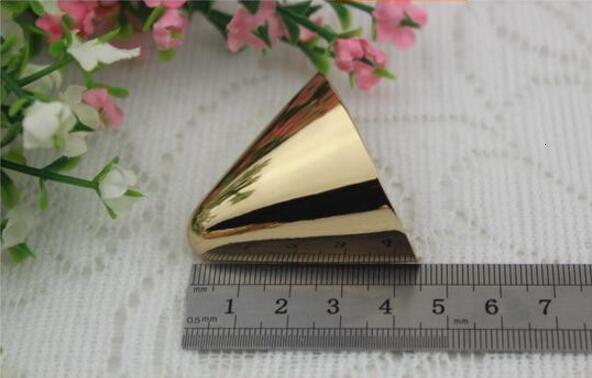 Shoe Parts Accessories 2 PCS/lot high-end women shoes front end damage repair forepart hedge metal cover maintenance shoes accessories 230729