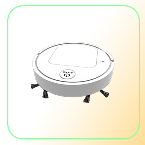 Robot Vacuum Cleaners Smart Sweeper With Spray Can Be Sterilized Easy To Use Super Suction No Noise USB Charging High Capacity Fac