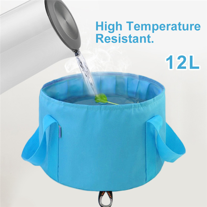 Foot Care 1225L Foldable Tub Portable Bath Bag Wash Basin Water Bucket Large Capacity Feet Massage Washing For Outdoor Travel 230729