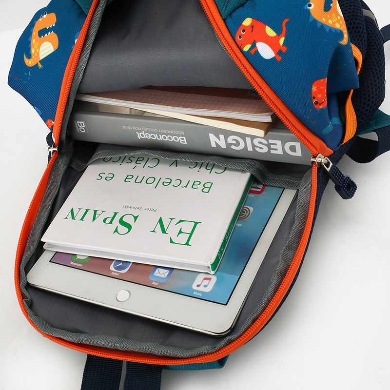 Backpacks Children Schoolbag Cute Animal Cartoon Dinosaur Nylon Comfortable Chic Fashionable Backpack for Kids Boy Girl Kindergarten 230729