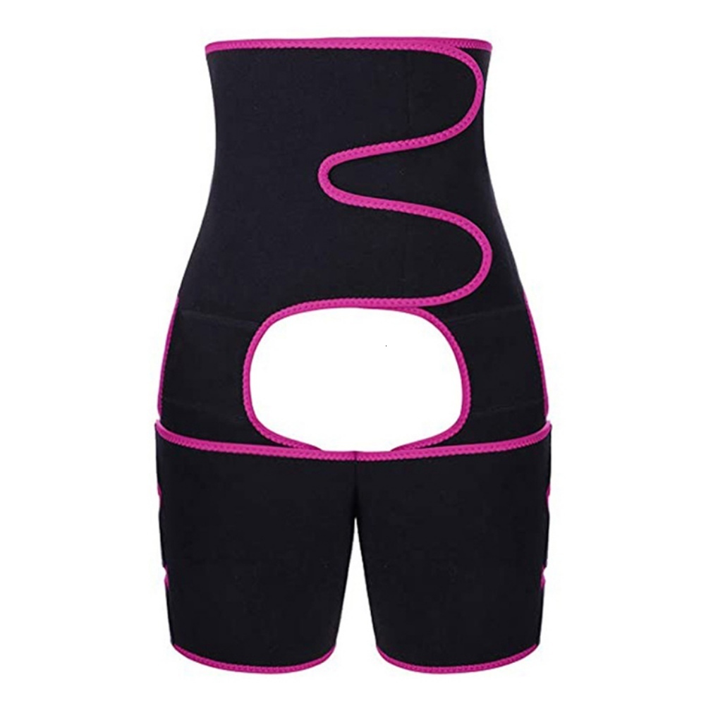 Waist Tummy Shaper Women Sweat Slim Trimmer Thigh Double Strap Butt Lifter Tummy Shapers Waist Trainer Belt Leg Shapers DFERTY1 230728