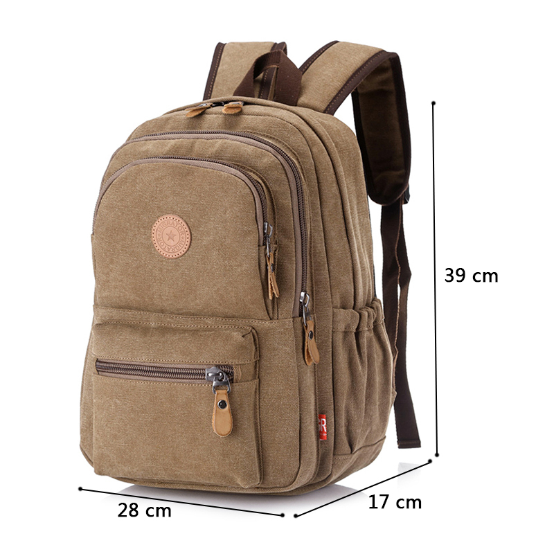 School Bags Fashion Vintage Man's Backpack Travel Schoolbag Male Backpacks Men Large Capacity Rucksack Shoulder School Bags 230728