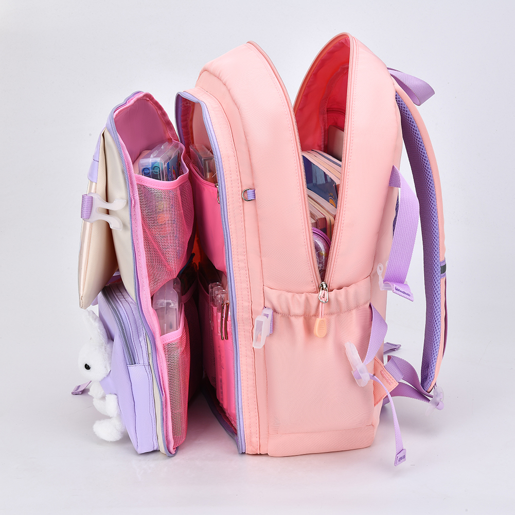 Backpacks School Backpack 1 Grade 3 Years Cute Colorful School Bag for Girls Waterproof Children Kindergarten Small Backpack 230729