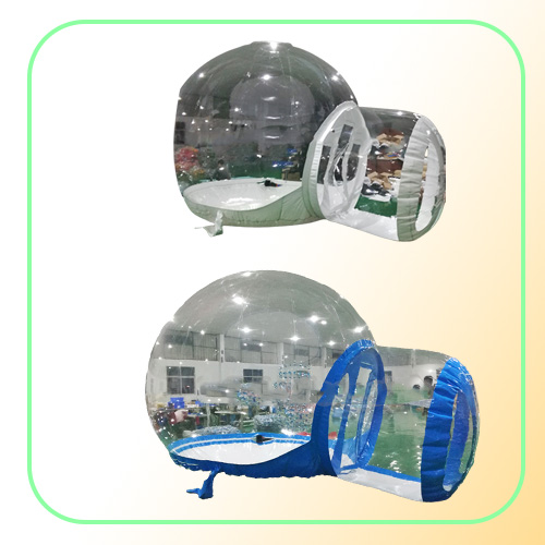 Outdoor Beautiful Inflatable Bubble Dome Tent 3M Diameter el With Blower Factory Whole Transparent Bubble House
