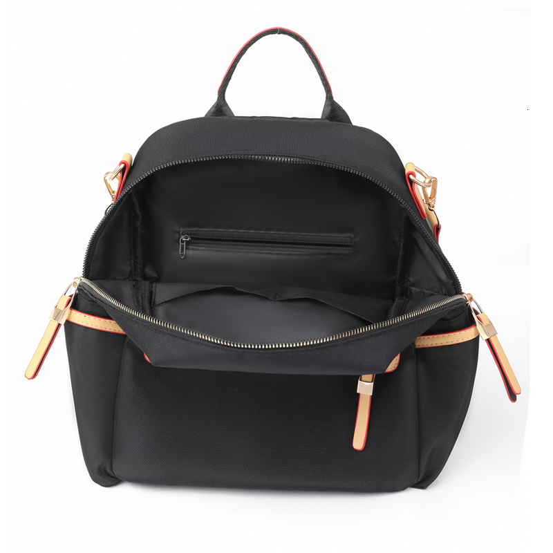 School Bags Women's Fashion Versatile Nylon Rucksacks Waterproof Female Simplicity Schoolbags Large-capacity Ladies Leisure Travel Backpacks 2307