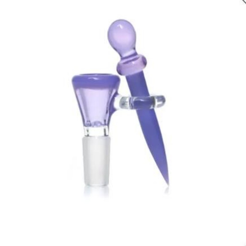 Glass nail mixed color Smoking Bong hookah bowl piece 14mm 18mm mens joint wholesale cheap tobacco hookah Dab drill bowl