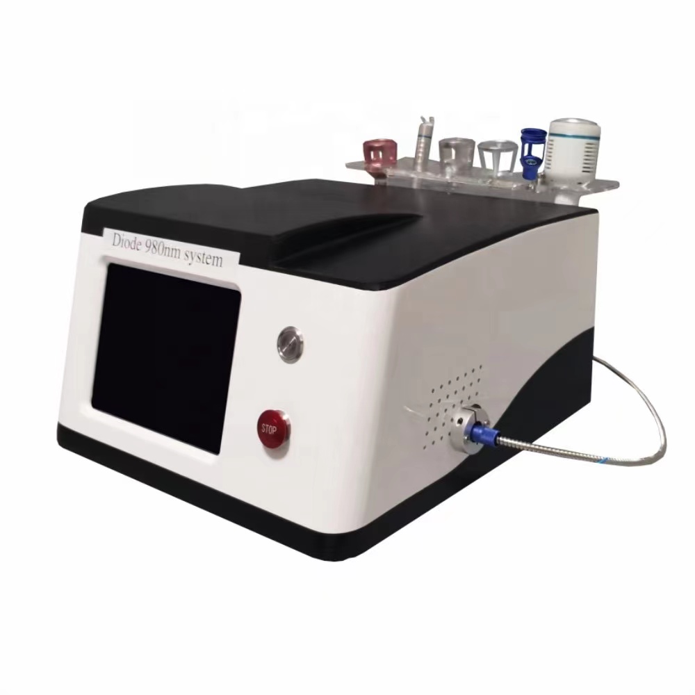 Europe 980 diode laser vascular/blood vessels/spider veins removal 650nm diode laser machine