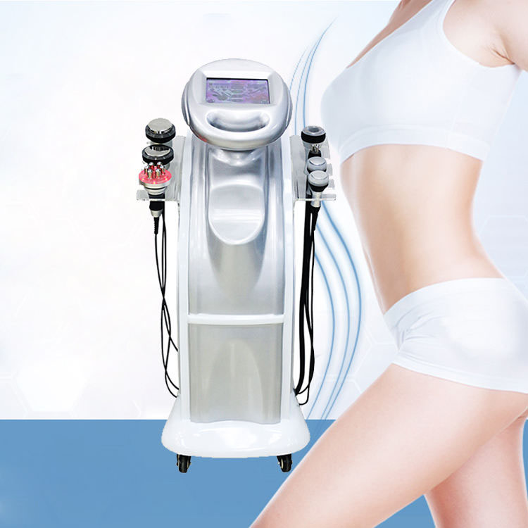 2023 7 In 1 Vacuum Cavitation System 80k Butt Vacuum Skin Tightening Vacuum Therapy Body Slimming Machine