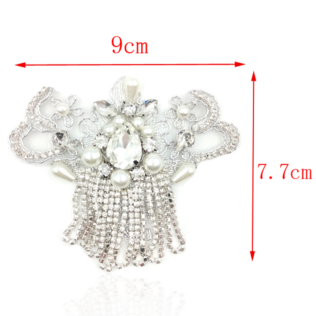 Shoe Parts Accessories 2 Pieces Crystal Pearl Shoe Clip Buckle Wedding Bridal Party Shoe Decoration 230729