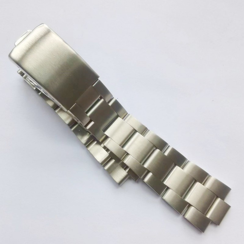 Watch Bands 316L Stainless Steel 18mm 19mm 20mm Oyster Vintage Silver Watch Band Strap Fits for RLX 16013 16033 78350 7835 1501 5500 230728