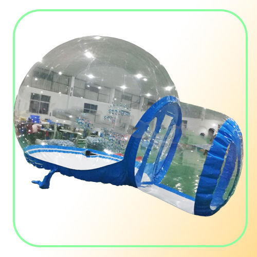 Outdoor Beautiful Inflatable Bubble Dome Tent 3M Diameter el With Blower Factory Whole Transparent Bubble House