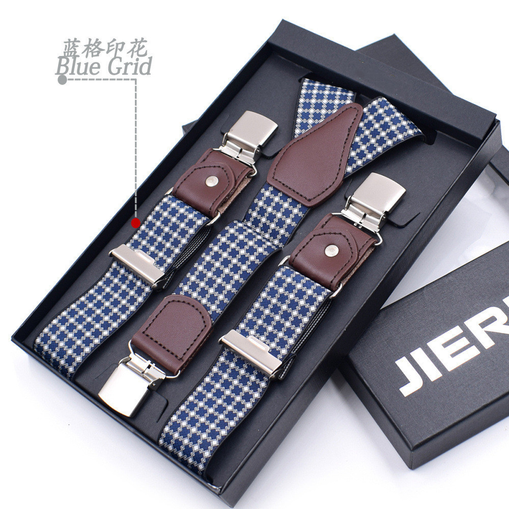 Suspenders Genuine Leather Men 3 6 Clips Male Suspensorios Adjustable Belt Strap Bretelles Vintage Clothing Accessories 230729