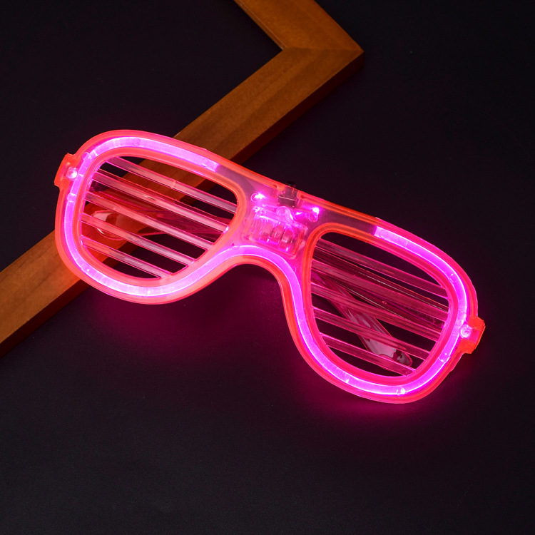 Light Up LED Glasses Bulk 5 Colors Glow Glasses Glow in The Dark Party Supplies Neon Party Favors for Kids Adults