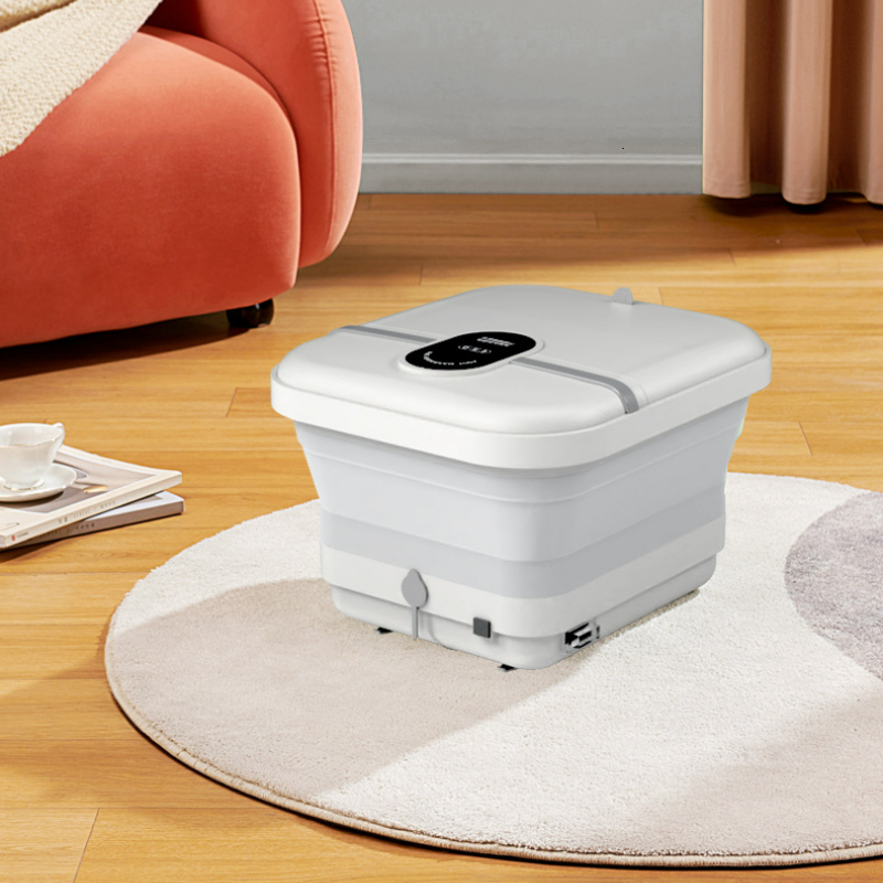 Foot Care Folding Bath Heatable and Constant Temperature Spa Household Massage Wash Basin Steam Health Detox Machine 230729