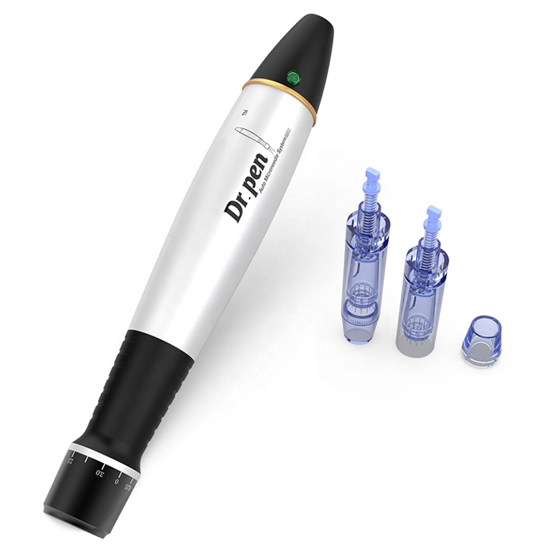 Dr Pen A1 Professional Microneedling With 2pcs Needle Cartridge Dermapen Micro Needle Skin Care Tools Meso Therapy MTS Beauty Machine