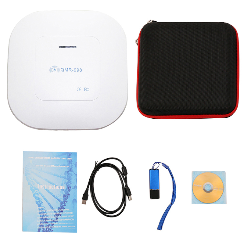 Face Care Devices QMR998 Resonance Magnetic Analyzer Set Hand Touch Body Health With 52 Reports 10th Generation 2023 230728
