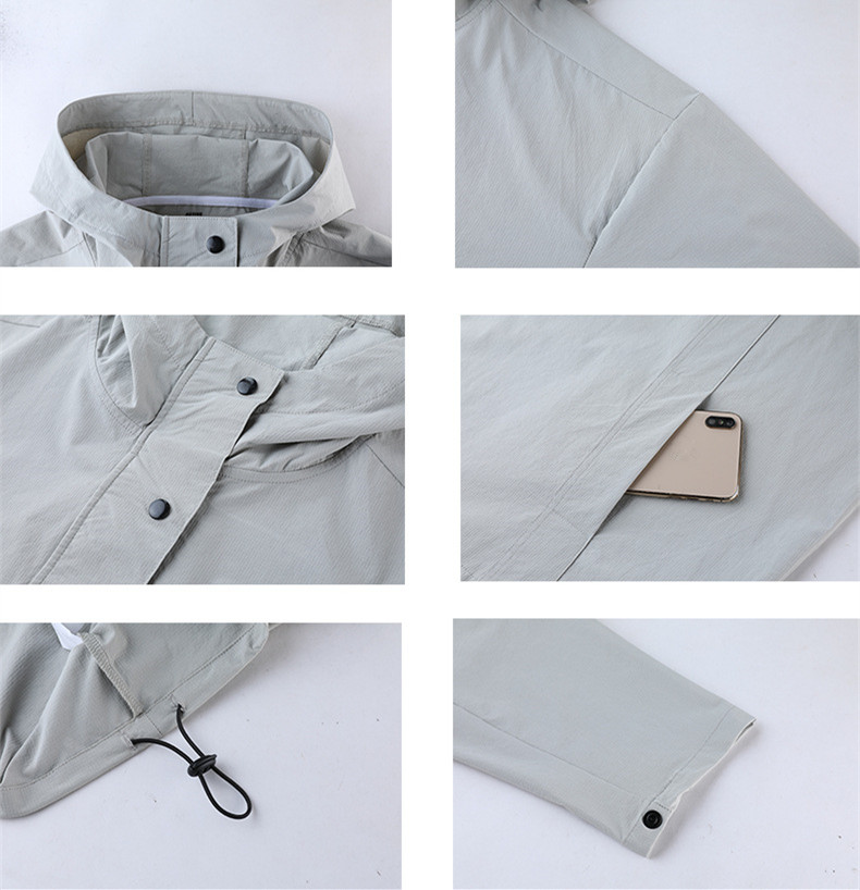 Men Hooded Jacket Outdoor Running Climbing Clothes Men Waterproof Warm Quick Drying Fishing Cycling Hiking Sports Jackets New Style