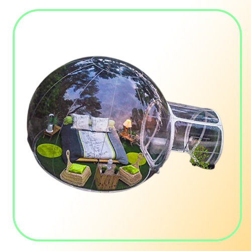 Outdoor Beautiful Inflatable Bubble Dome Tent 3M Diameter el With Blower Factory Whole Transparent Bubble House