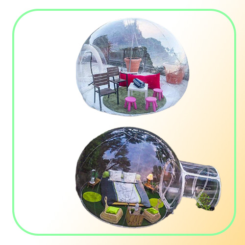 Outdoor Beautiful Inflatable Bubble Dome Tent 3M Diameter el With Blower Factory Whole Transparent Bubble House