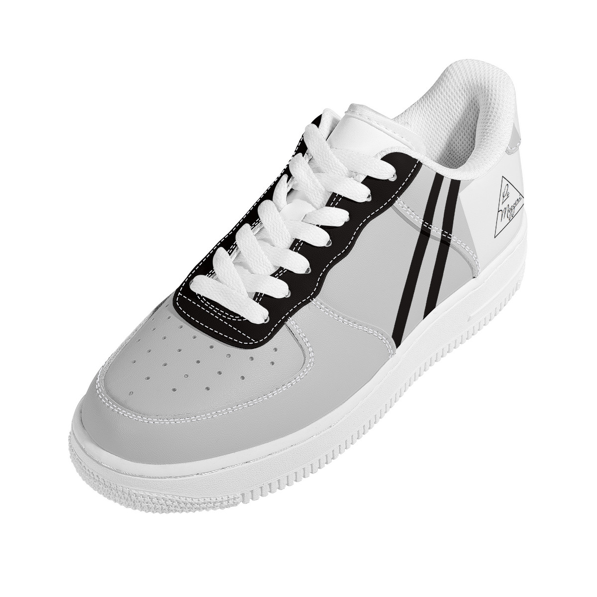 DIY shoes mens running shoes one for men women platform casual sneaker classic grey white cool trainers outdoor sports 36-48