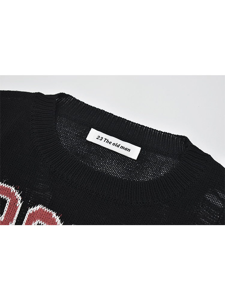 Women s T Shirt Spring Women Harajuku Y2k Ripped Crop Tops Long Sleeve Knitwear Pullovers Streetwear Gyaru Japanese Fashion Gothic Grunge 230729