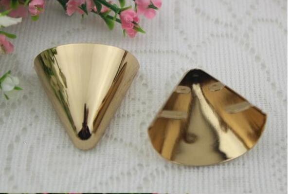 Shoe Parts Accessories 2 PCS/lot high-end women shoes front end damage repair forepart hedge metal cover maintenance shoes accessories 230729