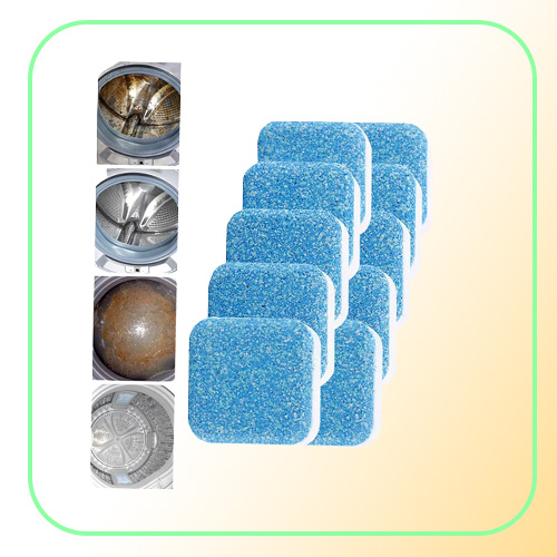 Washing Machine Tank Cleaner Effervescent Tablets Descaler Multifunctional Washer Deep Laundry Solid Clean Remover2838552