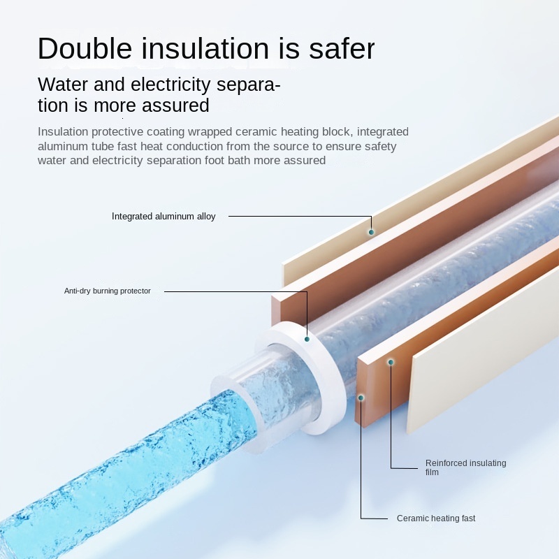 Foot Care Folding Bath Heatable and Constant Temperature Spa Household Massage Wash Basin Steam Health Detox Machine 230729