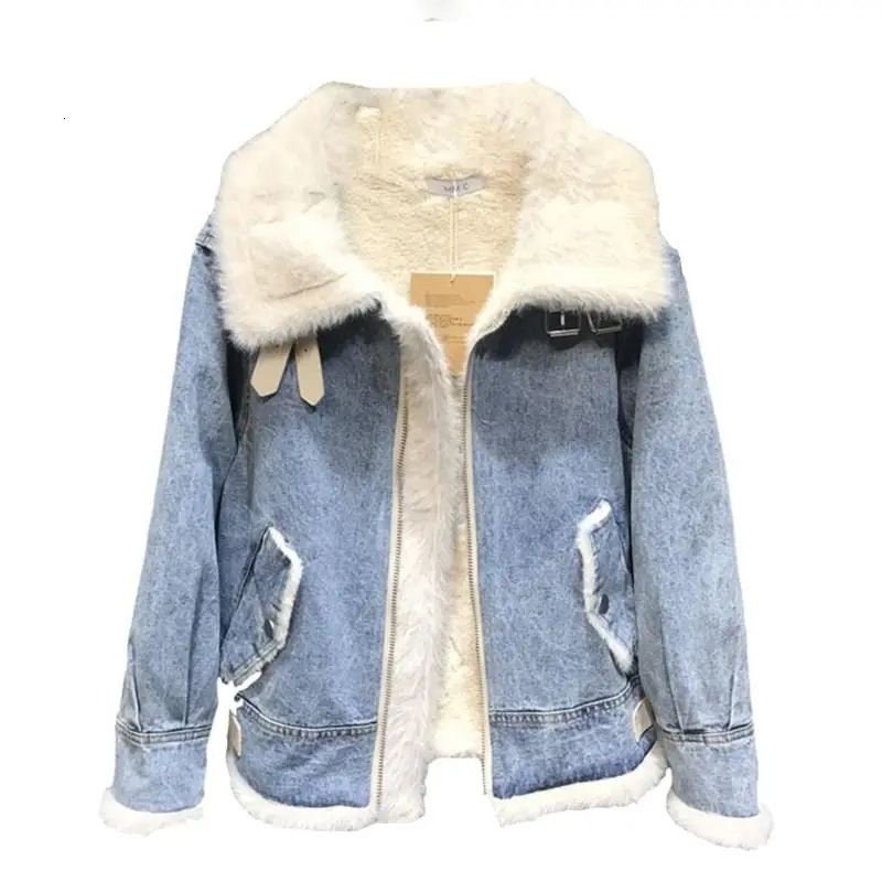 Women s Jackets 2023 Warm Winter Jacket Women Autumn Hooded Coat Female Jeans Denim Basic Ladies Top Bomber 230729