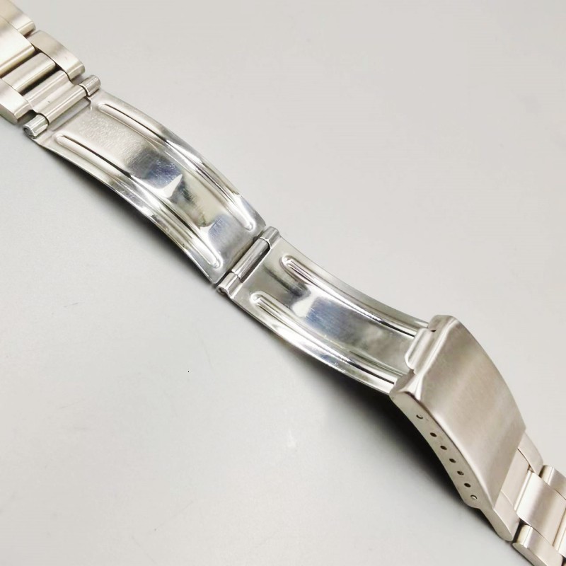 Watch Bands 316L Stainless Steel 18mm 19mm 20mm Oyster Vintage Silver Watch Band Strap Fits for RLX 16013 16033 78350 7835 1501 5500 230728