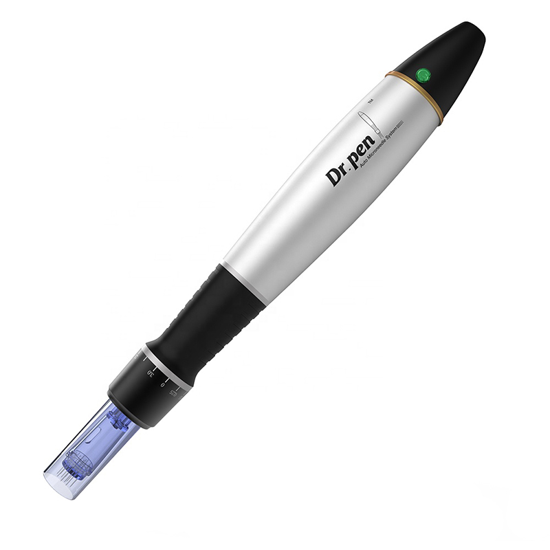 Wired A1-C dr.pen 6 Speed Derma Pen Electic Auto Micro Needle Dermapen Dermastamp 3.0mm Meso Therapy 12 Needles Pen With Replaceable Cartridge