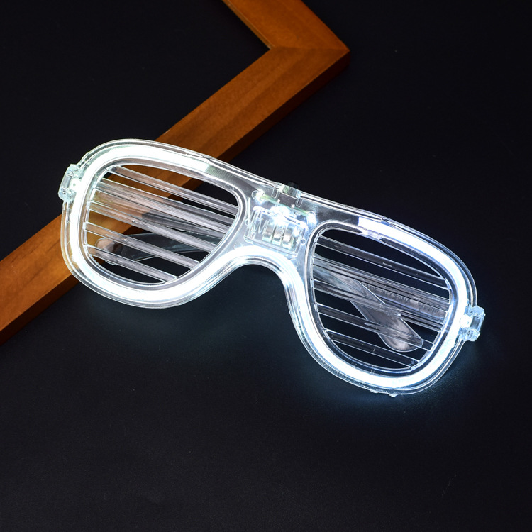 Light Up LED Glasses Bulk 5 Colors Glow Glasses Glow in The Dark Party Supplies Neon Party Favors for Kids Adults