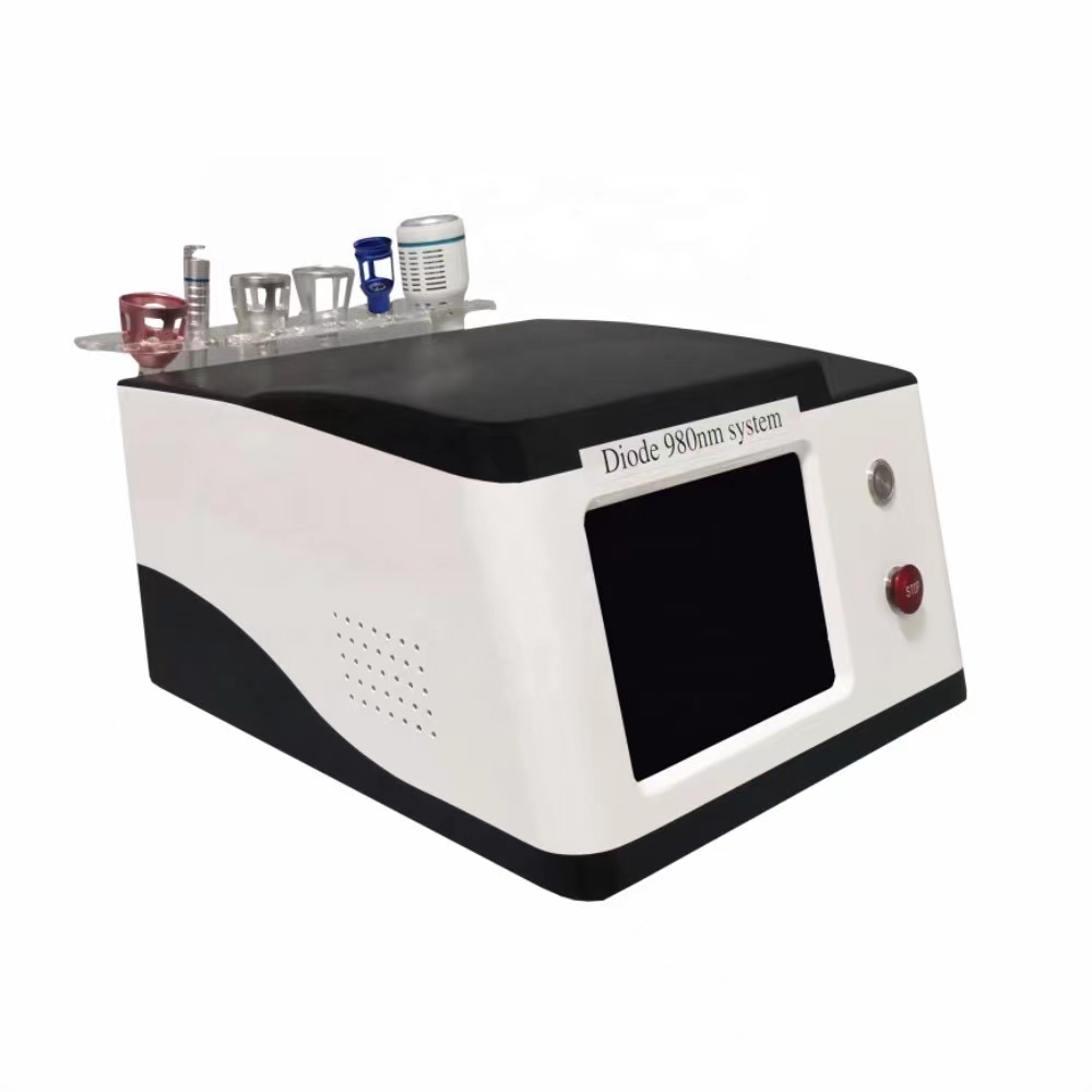 Europe 980 diode laser vascular/blood vessels/spider veins removal 650nm diode laser machine
