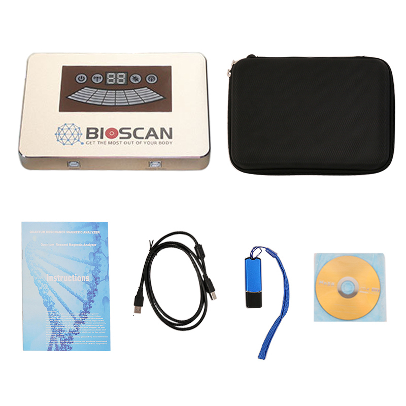 Face Care Devices Arrival BIOSCAN Resonance Magnetic Analyzer Body With Testing Probe 52 Reports 230728