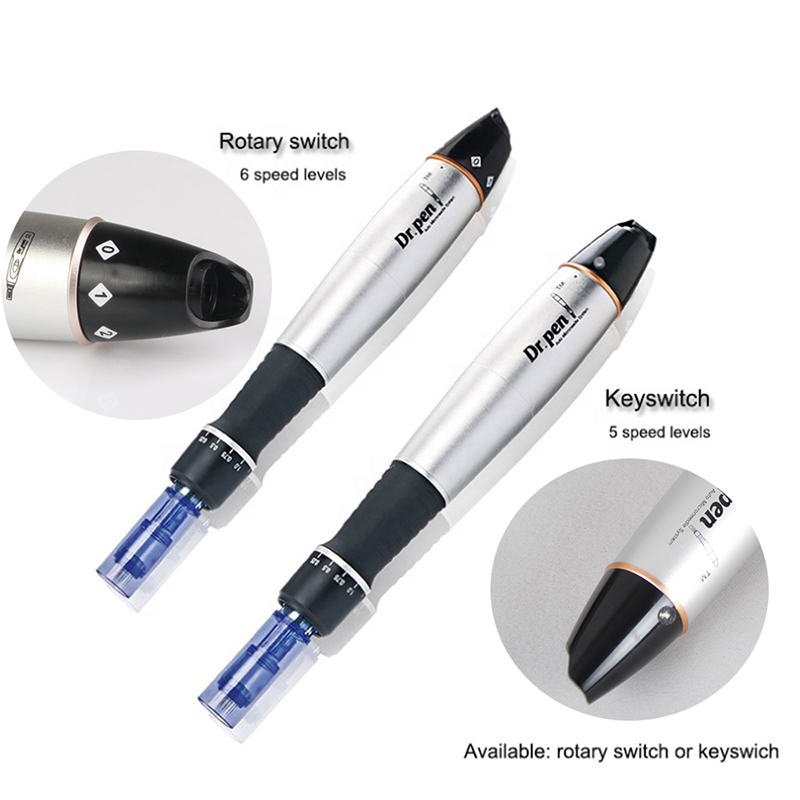 Dr Pen A1 Professional Microneedling With 2pcs Needle Cartridge Dermapen Micro Needle Skin Care Tools Meso Therapy MTS Beauty Machine