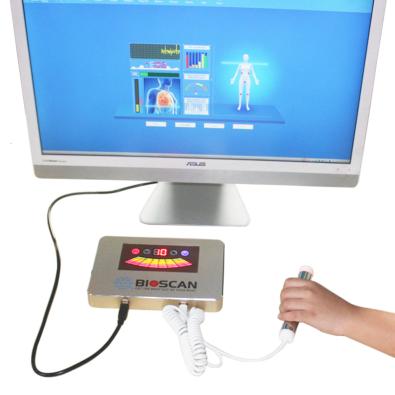 Face Care Devices Arrival BIOSCAN Resonance Magnetic Analyzer Body With Testing Probe 52 Reports 230728